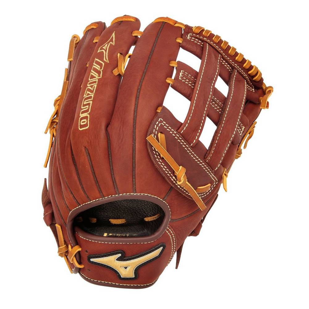 Luva Mizuno Softball MVP Series Slowpitch 13" - Mulher - Vermelhas Escuro - NIHAY3865